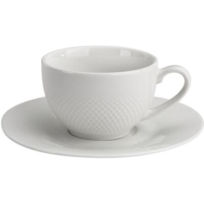 DUO Komplet 2 filiżanek do espresso 50 ml + spodki Diamond DUO Komplet 2 filiżanek do espresso 50 ml + spodki Diamond