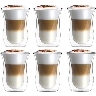 KOMPLET 6 SZKLANEK Z PODWÓJNĄ ŚCIANKĄ VITA 300ml 26391 VIALLI DESIGN KOMPLET 6 SZKLANEK Z PODWÓJNĄ ŚCIANKĄ VITA 300ml 26391 VIALLI DESIGN