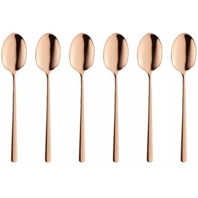 VILLA ITALIA Komplet łyżeczek 6 szt. MARIZA COPPER STP VILLA ITALIA Komplet łyżeczek 6 szt. MARIZA COPPER STP