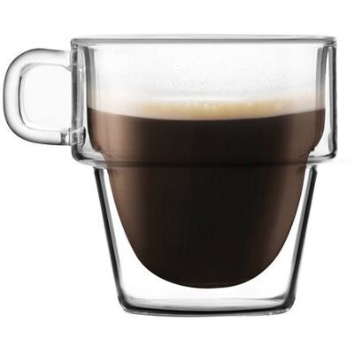 Komplet szklanek termicznych do espresso VIALLI DESIGN Senso, 150 ml, 6 szt. Komplet szklanek termicznych do espresso VIALLI DESIGN Senso, 150 ml, 6 szt.