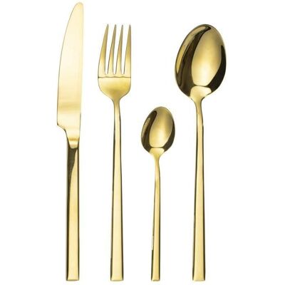 Komplet Złotych Sztućców Como Gold Ambition Komplet Złotych Sztućców Como Gold Ambition