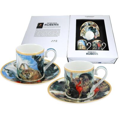 Kpl. 2 filiżanek espresso - P. P. Rubens (CARMANI) Kpl. 2 filiżanek espresso - P. P. Rubens (CARMANI)