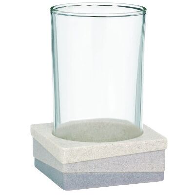 Kela Valura Kubek na Szczoteczkę - Poli - 7,5x7,5x11 cm Kela Valura Kubek na Szczoteczkę - Poli - 7,5x7,5x11 cm