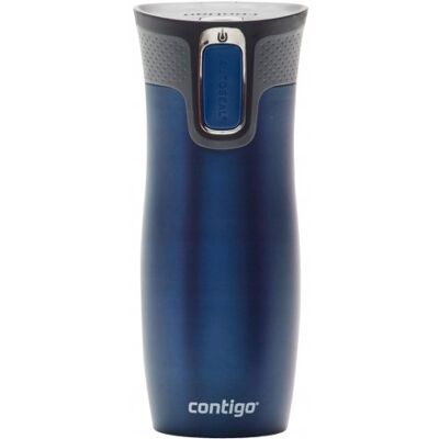 KUBEK TERMICZNY CONTIGO WEST LOOP 470 ml na KAWĘ HERBATĘ NAPOJE GRANATOWY KUBEK TERMICZNY CONTIGO WEST LOOP 470 ml na KAWĘ HERBATĘ NAPOJE GRANATOWY