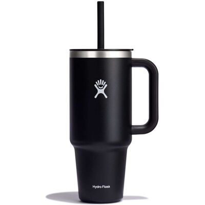 Inny producent Kubek termiczny ze słomką Hydro Flask All Around™ Travel Tumbler 1182 ml - black Inny producent Kubek termiczny ze słomką Hydro Flask All Around™ Travel Tumbler 1182 ml - black
