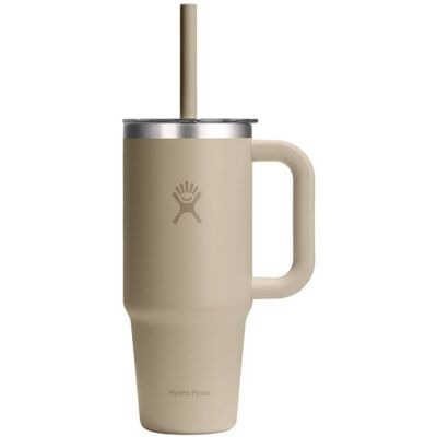 Kubek Termiczny Ze Słomką Hydro Flask Travel Tumbler 710 Ml - Oat Kubek Termiczny Ze Słomką Hydro Flask Travel Tumbler 710 Ml - Oat