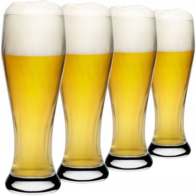 KADAX Kufle Do Piwa Wysokie Szklanki Pokale 665ml 4szt KADAX Kufle Do Piwa Wysokie Szklanki Pokale 665ml 4szt