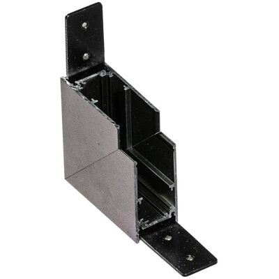 AZzardo Łącznik do szynoprzewodów Magnetic AZ5160 1-fazowy natynkowy czarny AZzardo Łącznik do szynoprzewodów Magnetic AZ5160 1-fazowy natynkowy czarny