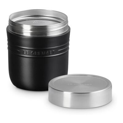 Le Creuset - Pojemnik Na Żywność 0,5 L Czarny Mat Le Creuset - Pojemnik Na Żywność 0,5 L Czarny Mat