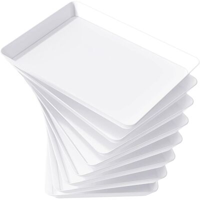 Inny producent Lifewit Taca do Serwowania, Deski do Serwowania, Plastikowe Półmiski, Naczynia do Serwowania Wędlin na Przyjęcia, Biała taca Wielokrotnego Potraw, C.. Inny producent Lifewit Taca do Serwowania, Deski do Serwowania, Plastikowe Półmiski, Naczynia do Serwowania Wędlin na Przyjęcia, Biała taca Wielokrotnego Potraw, C..