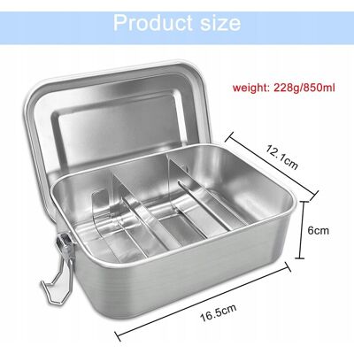 Inny producent Lunch box Nutabevr 850 ml Inny producent Lunch box Nutabevr 850 ml