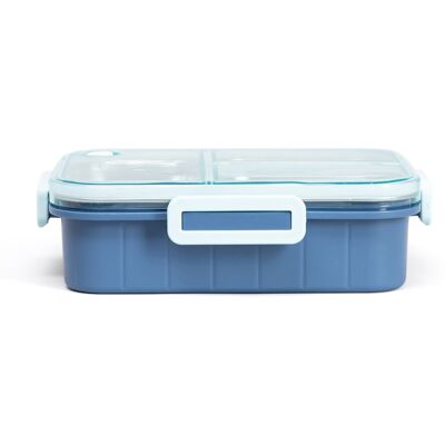 Lunchbox DELVOR 3 elementy niebieski 750 ml HOMLA Lunchbox DELVOR 3 elementy niebieski 750 ml HOMLA