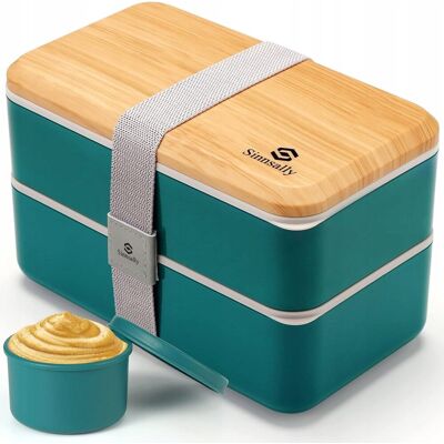 Inny producent LUNCHBOX JAPOŃSKI 1400 ML SZTUĆCE 3 PRZEGRODY POJEMNNIIK NA DIP ZIELONY Inny producent LUNCHBOX JAPOŃSKI 1400 ML SZTUĆCE 3 PRZEGRODY POJEMNNIIK NA DIP ZIELONY