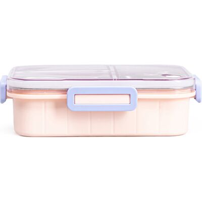 Lunchbox KYOTA 3 elementy różowy 750 ml HOMLA Lunchbox KYOTA 3 elementy różowy 750 ml HOMLA