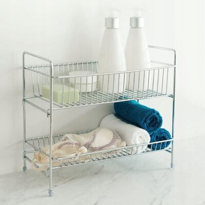 Inny producent NAVARIS Regał Na Przyprawy 2 Poziomy Organizer Kuchnia Łazienka Inny producent NAVARIS Regał Na Przyprawy 2 Poziomy Organizer Kuchnia Łazienka