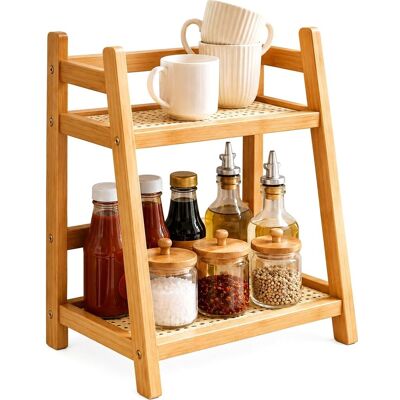 Inny producent Organizer Kuchenny Półka 26x18x285cm Stojak Regał Na Przyprawy Kubki Inny producent Organizer Kuchenny Półka 26x18x285cm Stojak Regał Na Przyprawy Kubki