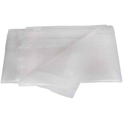 Boni-shop Plandeka ochronna transparentna 4x5m, wodoszczelna i UV-odporna Boni-shop Plandeka ochronna transparentna 4x5m, wodoszczelna i UV-odporna