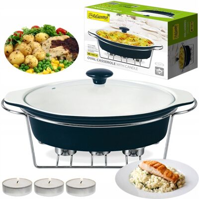 Podgrzewacz ceramiczny 2,3L 37,5cm czarny MAESTRO MR11561-74 Podgrzewacz ceramiczny 2,3L 37,5cm czarny MAESTRO MR11561-74