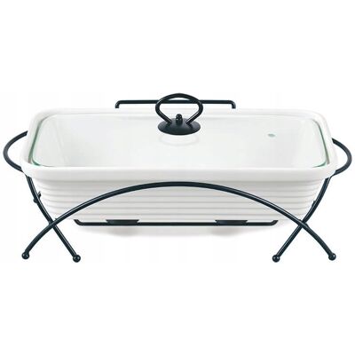 Podgrzewacz do potraw ceramiczny 1,7L 32,5cm biały MAESTRO MR11362-73 Podgrzewacz do potraw ceramiczny 1,7L 32,5cm biały MAESTRO MR11362-73
