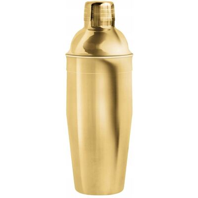 Inny producent Point-Virgule Shaker Do Koktajli Zestaw Barmański 750ml Złoty Inny producent Point-Virgule Shaker Do Koktajli Zestaw Barmański 750ml Złoty