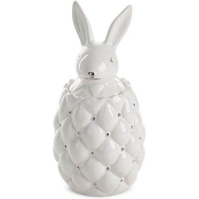 Eurofirany Pojemnik Ceramiczny Adore Zdobiony Króliczkiem Eurofirany Pojemnik Ceramiczny Adore Zdobiony Króliczkiem