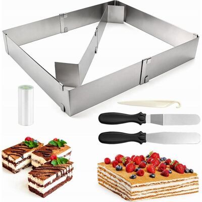 Inny producent RAMA DO PIECZENIA REGULOWANA Z PRZEGRÓDKĄ PIERŚCIEŃ SZPATUŁKI ZESTAW Inny producent RAMA DO PIECZENIA REGULOWANA Z PRZEGRÓDKĄ PIERŚCIEŃ SZPATUŁKI ZESTAW