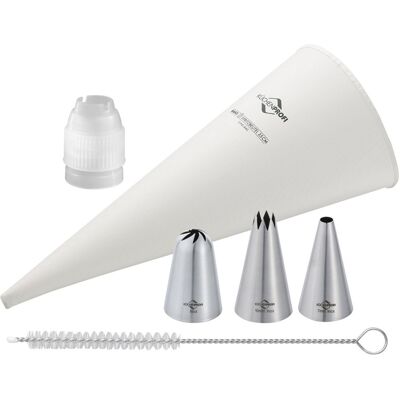 Inny producent Rękaw cukierniczy i 3 końcówki Kuchenprofi Bake, 35 cm Inny producent Rękaw cukierniczy i 3 końcówki Kuchenprofi Bake, 35 cm