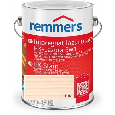 Remmers Impregnat Hk-Lazura 3w1 Biały 20l Remmers Impregnat Hk-Lazura 3w1 Biały 20l