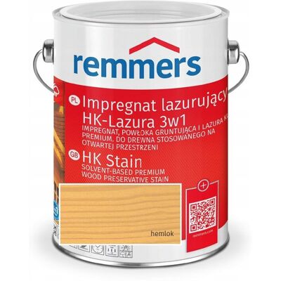 Remmers HK-Lasur 3w1 - hemlock - lazura do drewna - zewnątrz Remmers HK-Lasur 3w1 - hemlock - lazura do drewna - zewnątrz