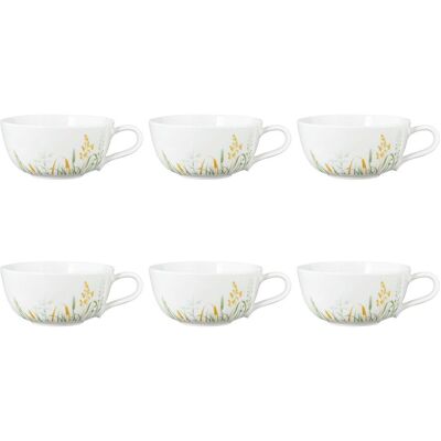 Seltmann Weiden - Zestaw 6 Filiżanek Do Herbaty 280ml Meadow Grasses Green Seltmann Weiden - Zestaw 6 Filiżanek Do Herbaty 280ml Meadow Grasses Green