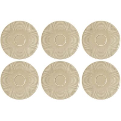 Podstawa z porcelany Seltmann Weiden Beat - 16,5cm - Beż piaskowy Podstawa z porcelany Seltmann Weiden Beat - 16,5cm - Beż piaskowy