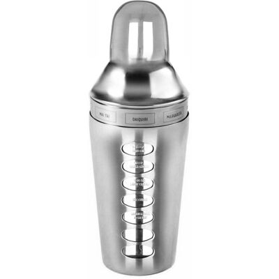 Shaker Do Koktajli 600Ml Z Obracanymi Przepisami Kinghoff Kh-1393 Shaker Do Koktajli 600Ml Z Obracanymi Przepisami Kinghoff Kh-1393