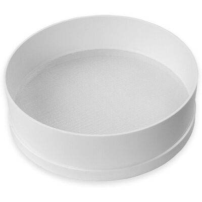 Inny producent Sito do mąki z tworzywa z siatką nylonową, śr.240 mm, oczko 1,0 mm Inny producent Sito do mąki z tworzywa z siatką nylonową, śr.240 mm, oczko 1,0 mm