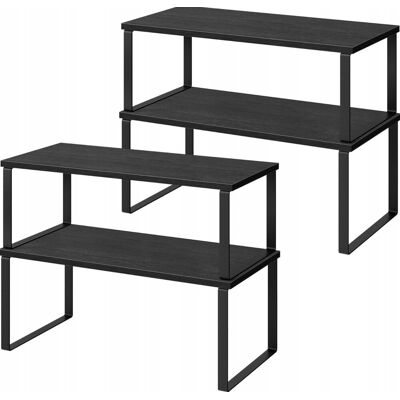 Inny producent Stojak na przyprawy 4 sztuki organizer szafki półka kuchenna metal Inny producent Stojak na przyprawy 4 sztuki organizer szafki półka kuchenna metal
