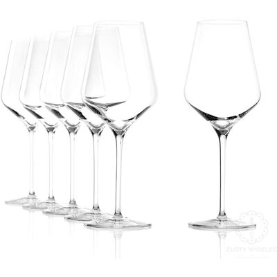 Stolzle Lausitz Quatrophil kieliszki do wina czerwonego 568 ml 6szt Stolzle Lausitz Quatrophil kieliszki do wina czerwonego 568 ml 6szt