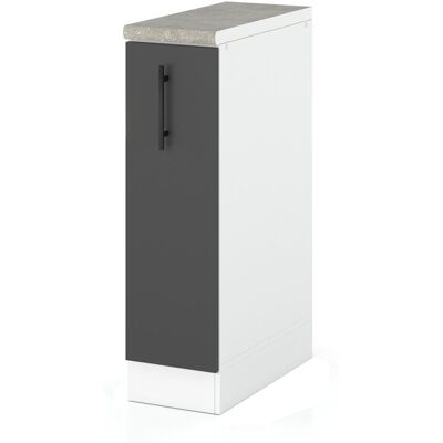 Concordia SZAFKA KUCHENNA DOLNA STOJĄCA GRAFIT 15CM Concordia SZAFKA KUCHENNA DOLNA STOJĄCA GRAFIT 15CM
