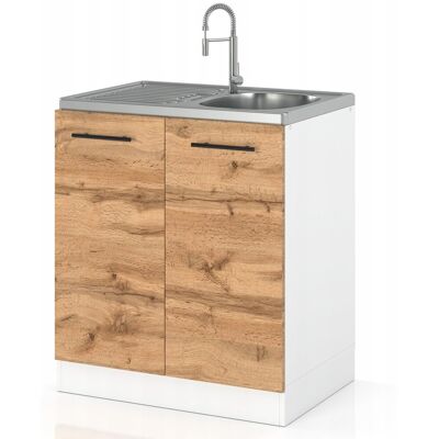 Concordia Szafka Kuchenna Dolna Stojąca Pod Zlew Dąb Wotan 60cm Meble Kuchenne Concordia Szafka Kuchenna Dolna Stojąca Pod Zlew Dąb Wotan 60cm Meble Kuchenne