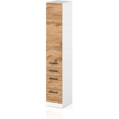 Concordia SZAFKA KUCHENNA STOJĄCA SŁUPEK KUCHENNY DOLNA 3 SZUFLADY DĄB WOTAN 30CM Concordia SZAFKA KUCHENNA STOJĄCA SŁUPEK KUCHENNY DOLNA 3 SZUFLADY DĄB WOTAN 30CM