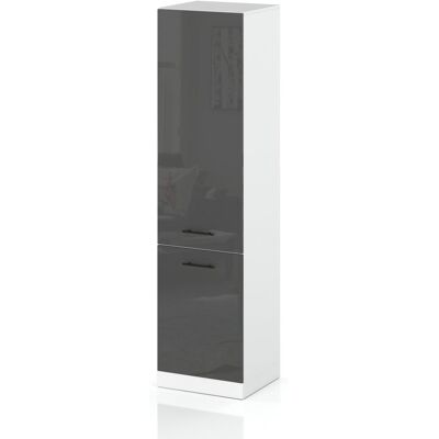 Concordia SZAFKA KUCHENNA STOJĄCA SŁUPEK KUCHENNY DOLNA KOSZ CARGO SZARY POŁYSK 60CM Concordia SZAFKA KUCHENNA STOJĄCA SŁUPEK KUCHENNY DOLNA KOSZ CARGO SZARY POŁYSK 60CM