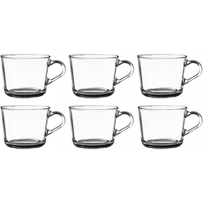 Luminarc Szklanka 6X 270 Ml Komplet Kubek Kelly Na Herbatę Kawę Napoje Soki Jadalnia Luminarc Szklanka 6X 270 Ml Komplet Kubek Kelly Na Herbatę Kawę Napoje Soki Jadalnia