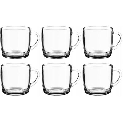 Luminarc SZKLANKA KUBEK szklany RENEE 6 x 310 ml NA KAWĘ NAPOJE HERBATĘ SOKI WODĘ Luminarc SZKLANKA KUBEK szklany RENEE 6 x 310 ml NA KAWĘ NAPOJE HERBATĘ SOKI WODĘ