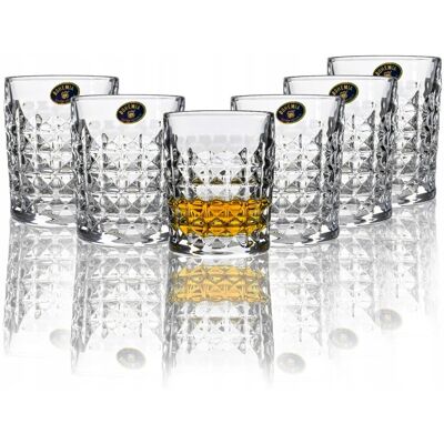 Szklanki Do Whisky Kryształowe Bohemia Diamond 230ml Kpl. 6szt Szklanki Do Whisky Kryształowe Bohemia Diamond 230ml Kpl. 6szt