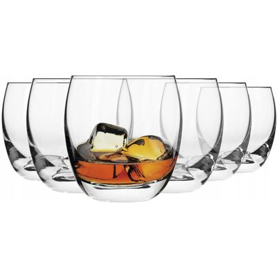 Szklanki Do Whisky Soku Elite Krosno 6szt 300ml Szklanki Do Whisky Soku Elite Krosno 6szt 300ml