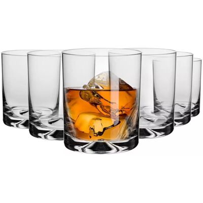 Szklanki Krosno Mixology 260 Ml 6 Szt. Z Grubym Dnem Komplet Szklanki Krosno Mixology 260 Ml 6 Szt. Z Grubym Dnem Komplet