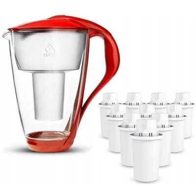 Szklany dzbanek Dafi CRYSTAL 2l makowy 10 Classic Szklany dzbanek Dafi CRYSTAL 2l makowy 10 Classic
