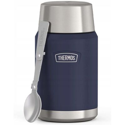 Thermos Termos Na Jedzenie Z Składaną Łyżką I Kubkiem 710ml Thermos Termos Na Jedzenie Z Składaną Łyżką I Kubkiem 710ml