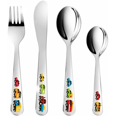 Tescoma Sztućce Dziecięce Bambini, Autka, 4 Szt. 668091.00 Tescoma Sztućce Dziecięce Bambini, Autka, 4 Szt. 668091.00