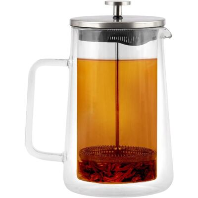 Vialli Design, Zaparzacz do herbaty 1000 ml Diva srebrny mat 29279 Vialli Design, Zaparzacz do herbaty 1000 ml Diva srebrny mat 29279