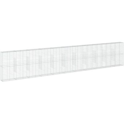 Kosz gabion vidaXL 1100x50x200 cm - Typ gabionu Kosz gabion vidaXL 1100x50x200 cm - Typ gabionu