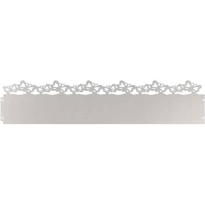 Vidaxl Obrzeża Trawnikowe 30 Pcs Srebrny 103 X 0,05 X 22 Cm Vidaxl Obrzeża Trawnikowe 30 Pcs Srebrny 103 X 0,05 X 22 Cm